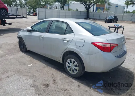 2017 Toyota Corolla L из США, поврежденный, VIN 2T1BURHE3HC841152